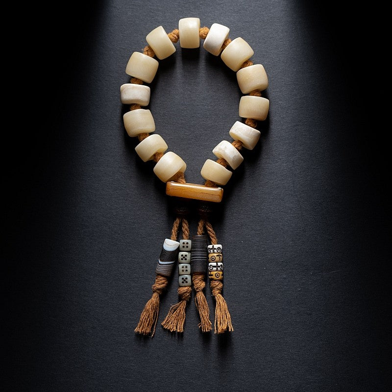 Tibetan Yak Bone Mala Wrists