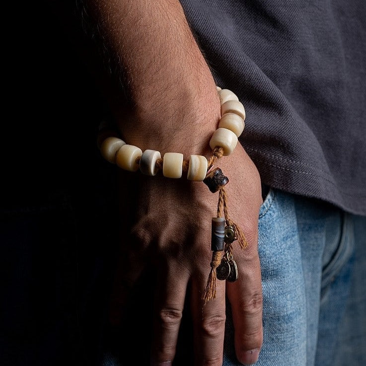 Tibetan Yak Bone Mala Wrists