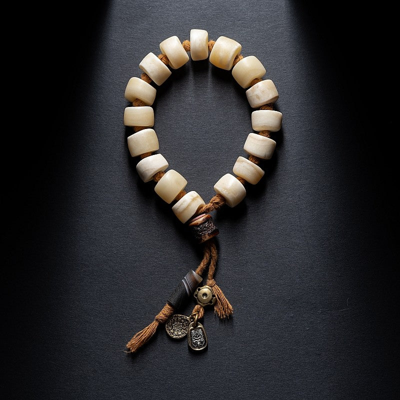 Tibetan Yak Bone Mala Wrists