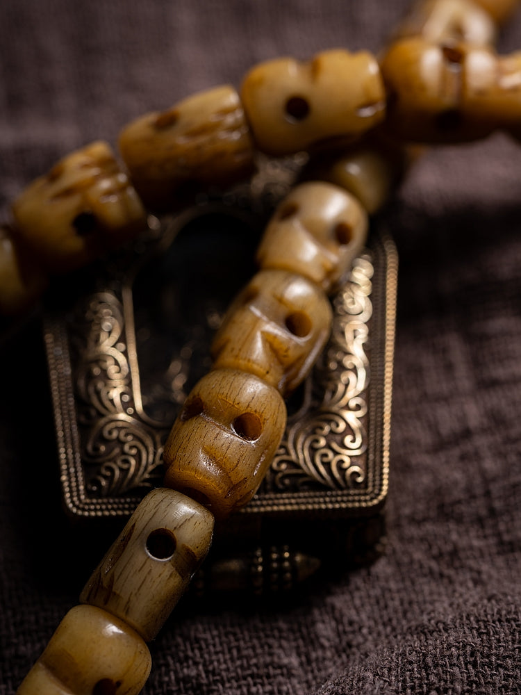 Himalayan Tradition: Kapala Mala Wrist