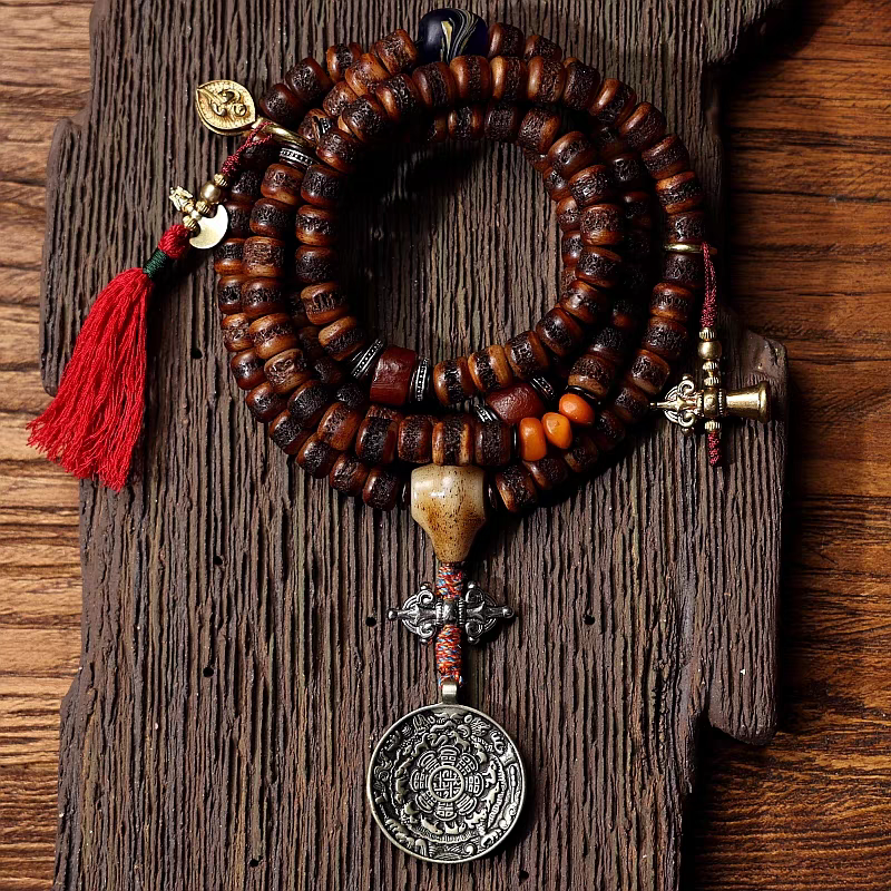 Antique tibetan beads on sale