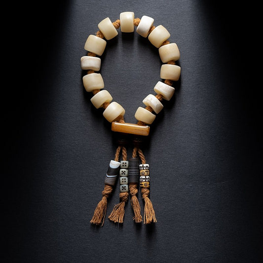 Tibetan Yak Bone Mala Wrists