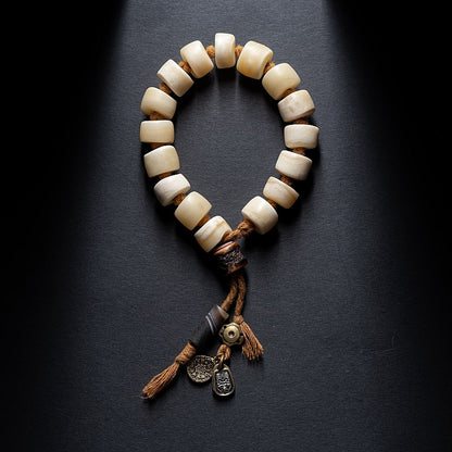 Tibetan Yak Bone Mala Wrists