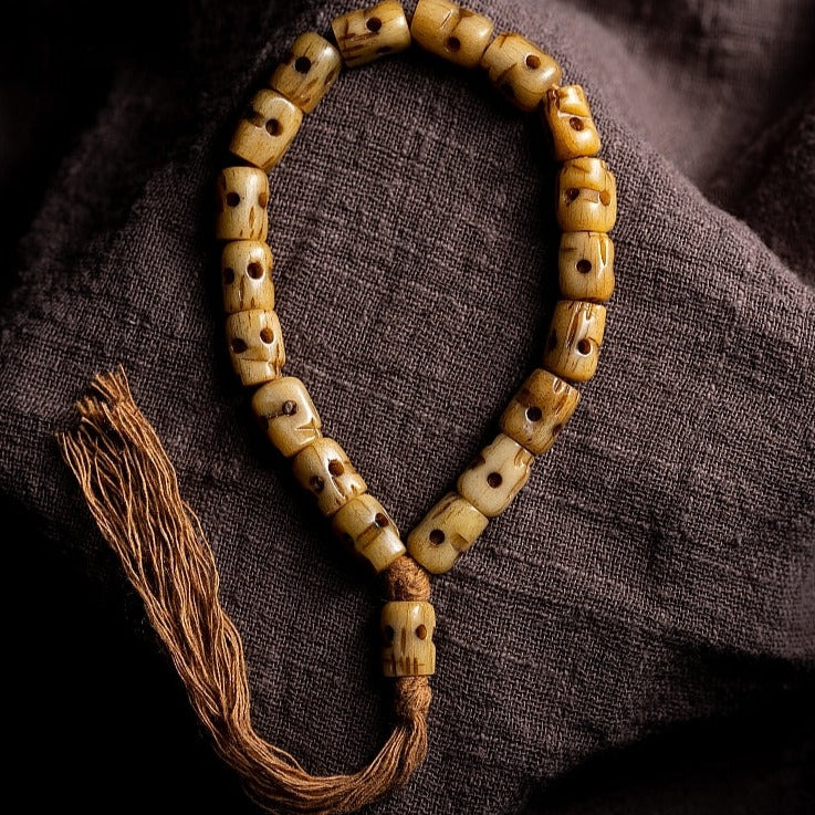 Himalayan Tradition: Kapala Mala Wrist