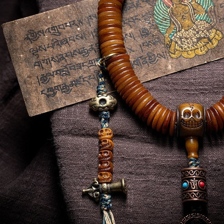 Citipati Beads | Infusing Life's Dance into Tibetan Mala
