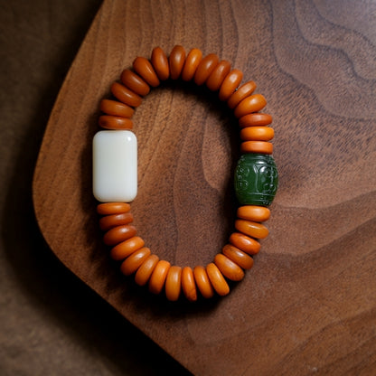 Ambitabha Mala Beads- African Amber- Limited Edition