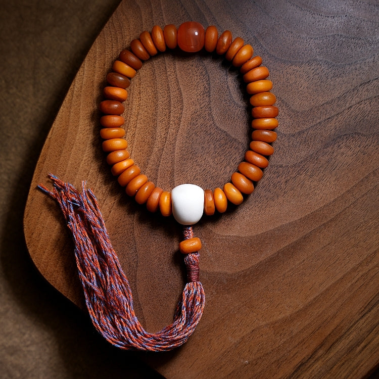 Ambitabha Mala Beads- African Amber- Limited Edition