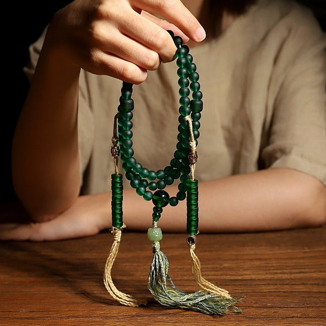 Protector Green Tara- 108 Mala Beads