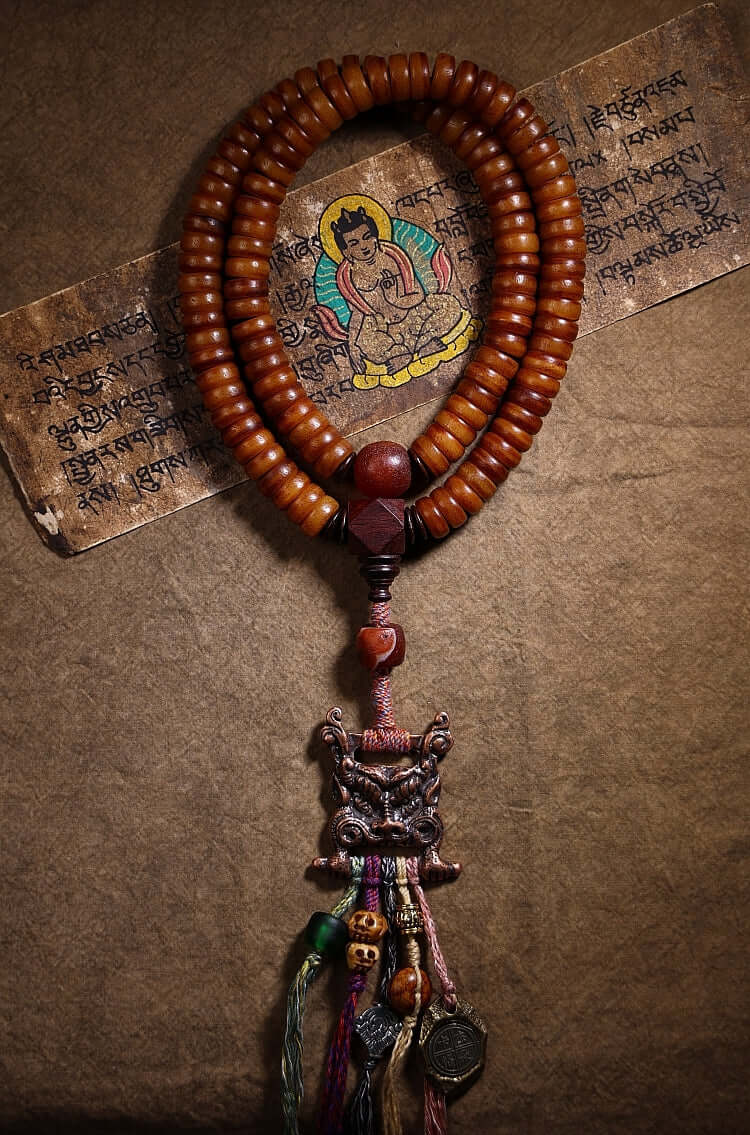 Rebirth Yama 108 Mala Beads- Old Yak