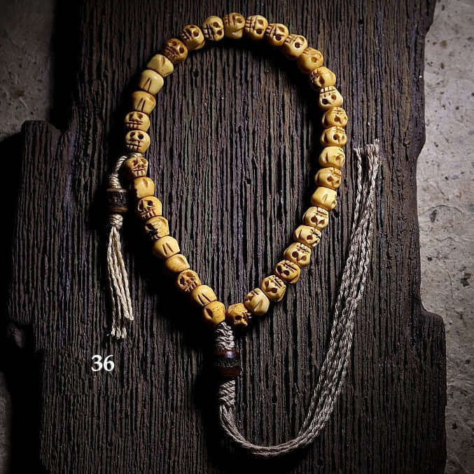 Kapala Wrist Mala Regular Yak bone 27 Beads