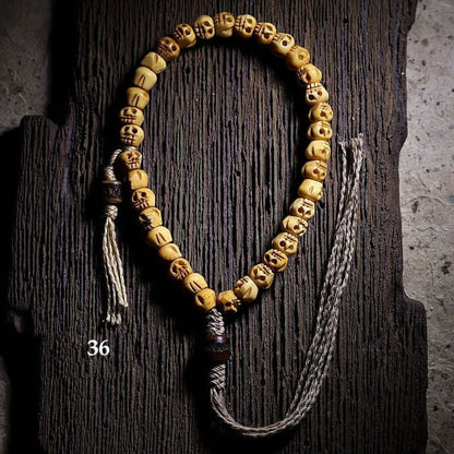 Kapala Wrist Mala Regular Yak bone 27 Beads