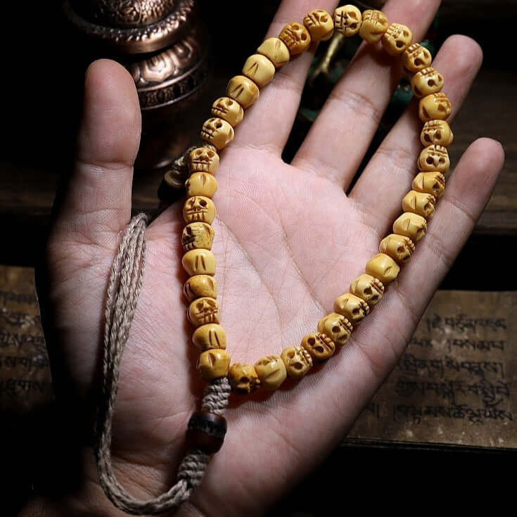 Elevating the Spirit-Kapala Wrist Mala Regular