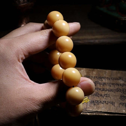Wrist Mala - Bodhi Root Size
