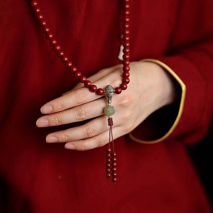 Tibetan Silver Conch Shell Symbol