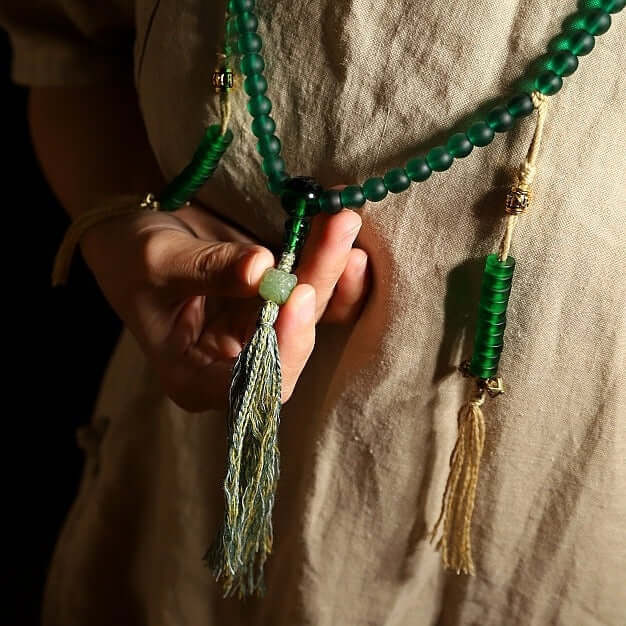 Protector Green Tara- 108 Mala Beads