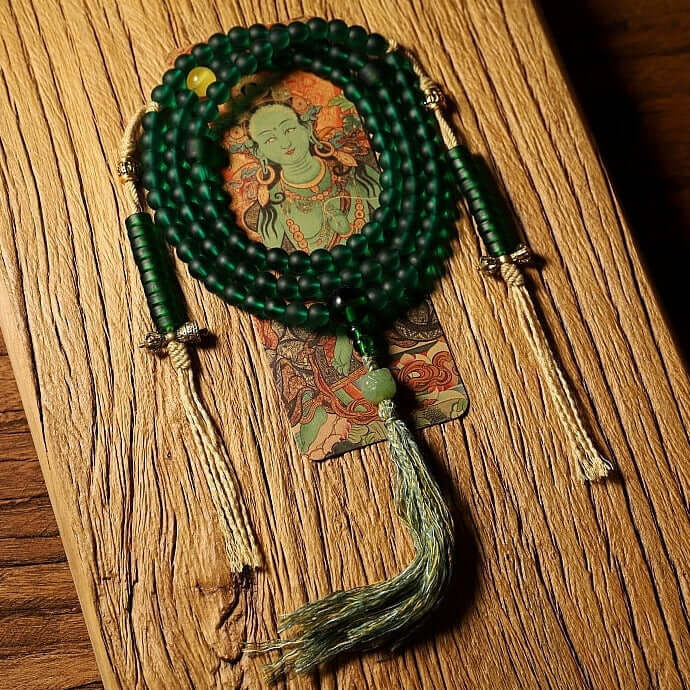 Protector Green Tara- 108 Mala Beads