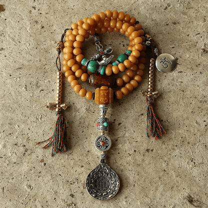 Meditation 108 Mala Beads- Bodhi Root